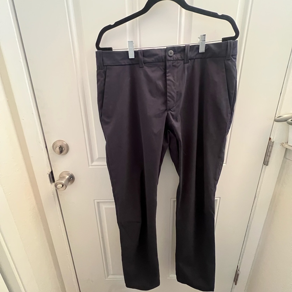 Elegant Men's Navy Trousers